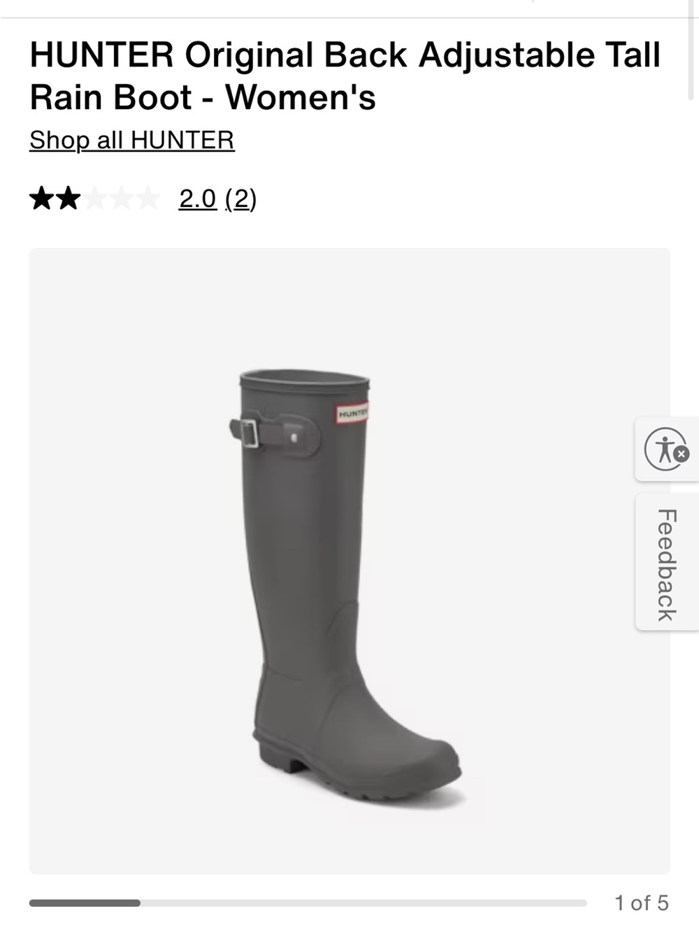 Hunter Rain Boots